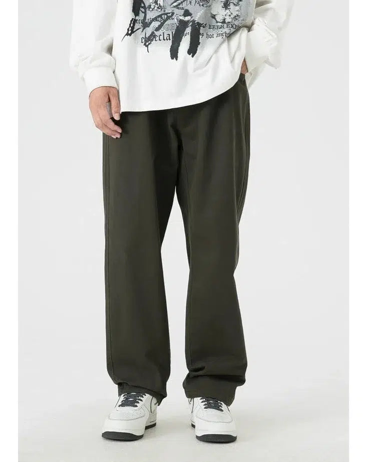 Retro Versatile Overalls Pants