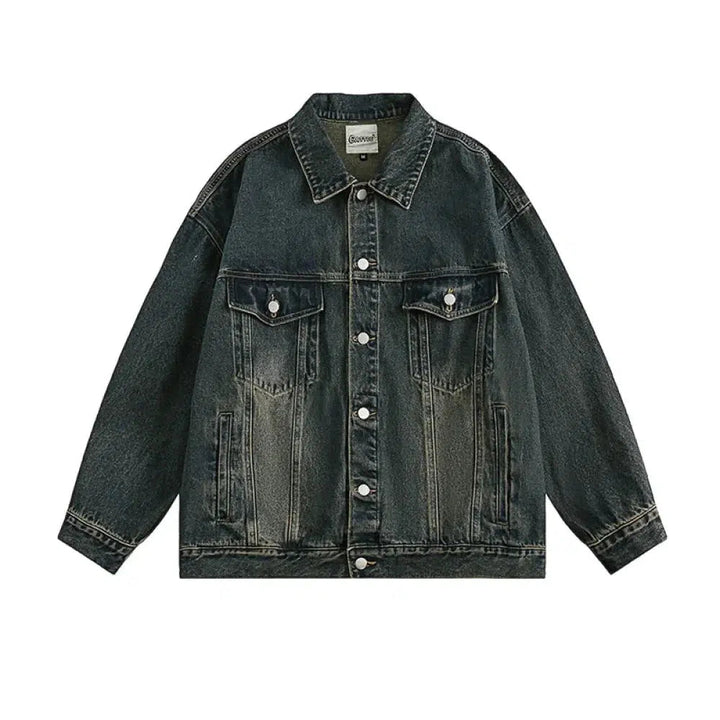 Retro Washed Denim Jackets