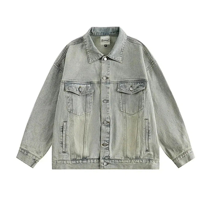 Retro Washed Denim Jackets
