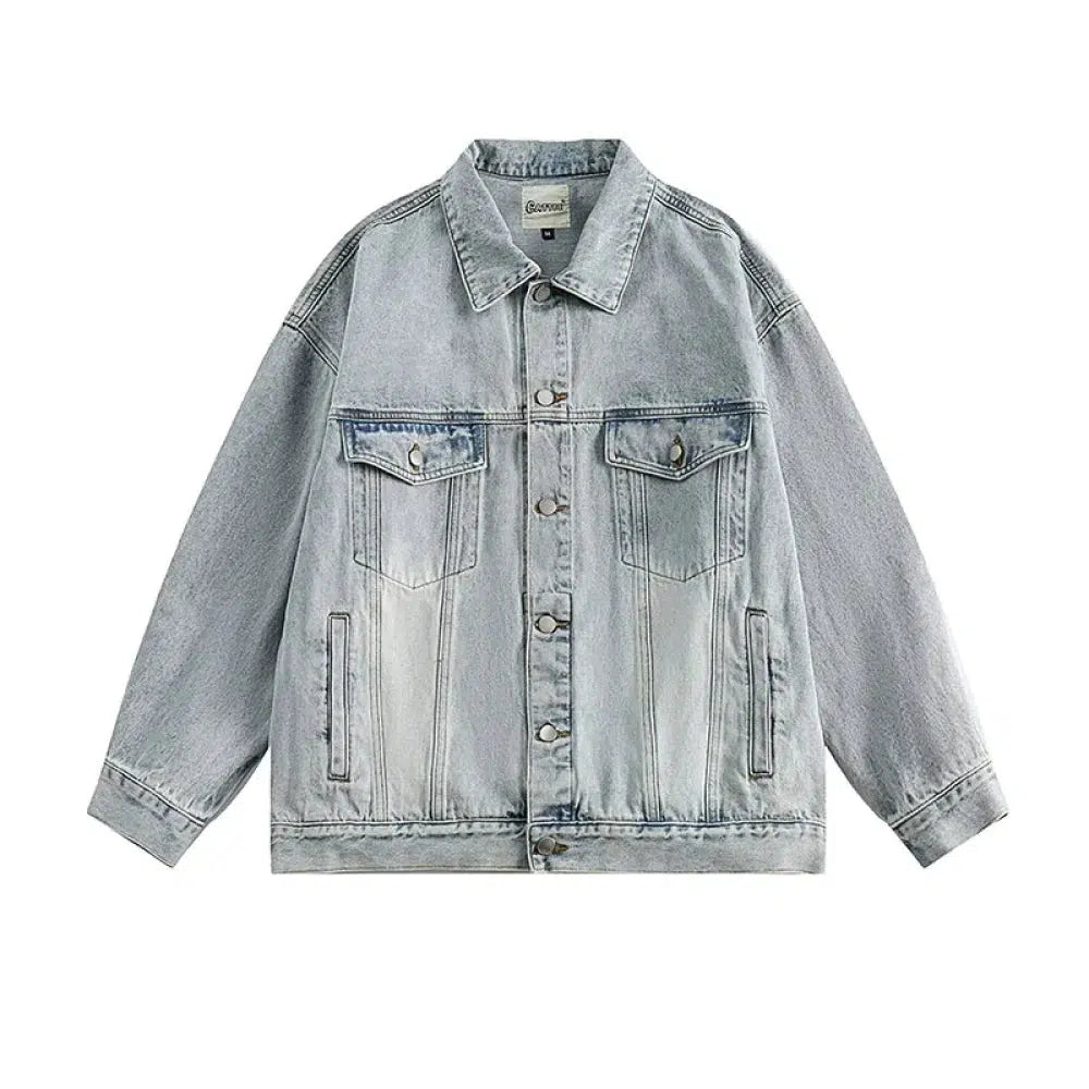 Retro Washed Denim Jackets