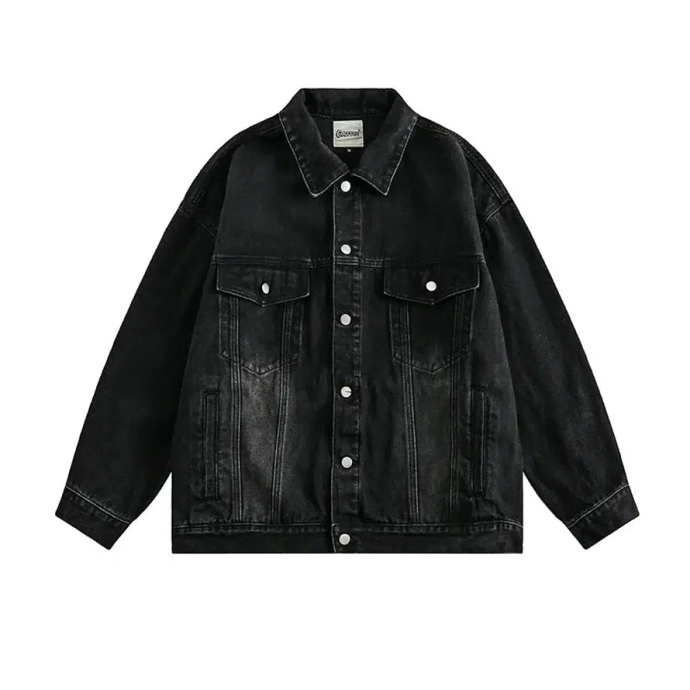 Retro Washed Denim Jackets