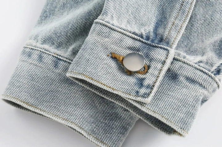 Retro Washed Denim Jackets