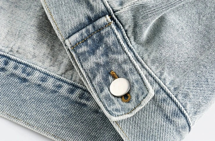 Retro Washed Denim Jackets
