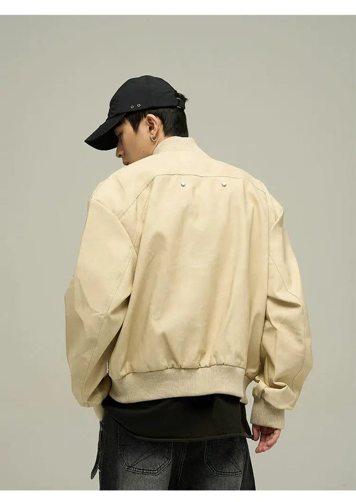 Retro Washed PU Leather Jacket