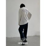 Retro Washed Wide-Leg Denim Jeans