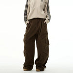 Retro Wide Leg Cargo Pants