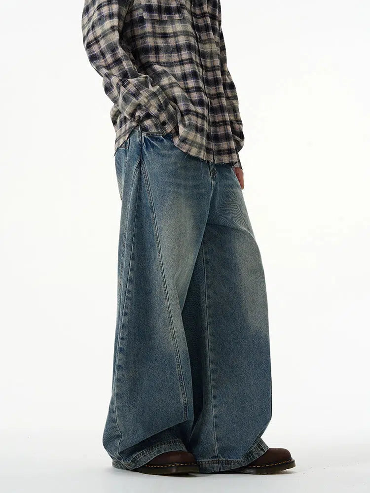 Retro Wide-Leg Jeans
