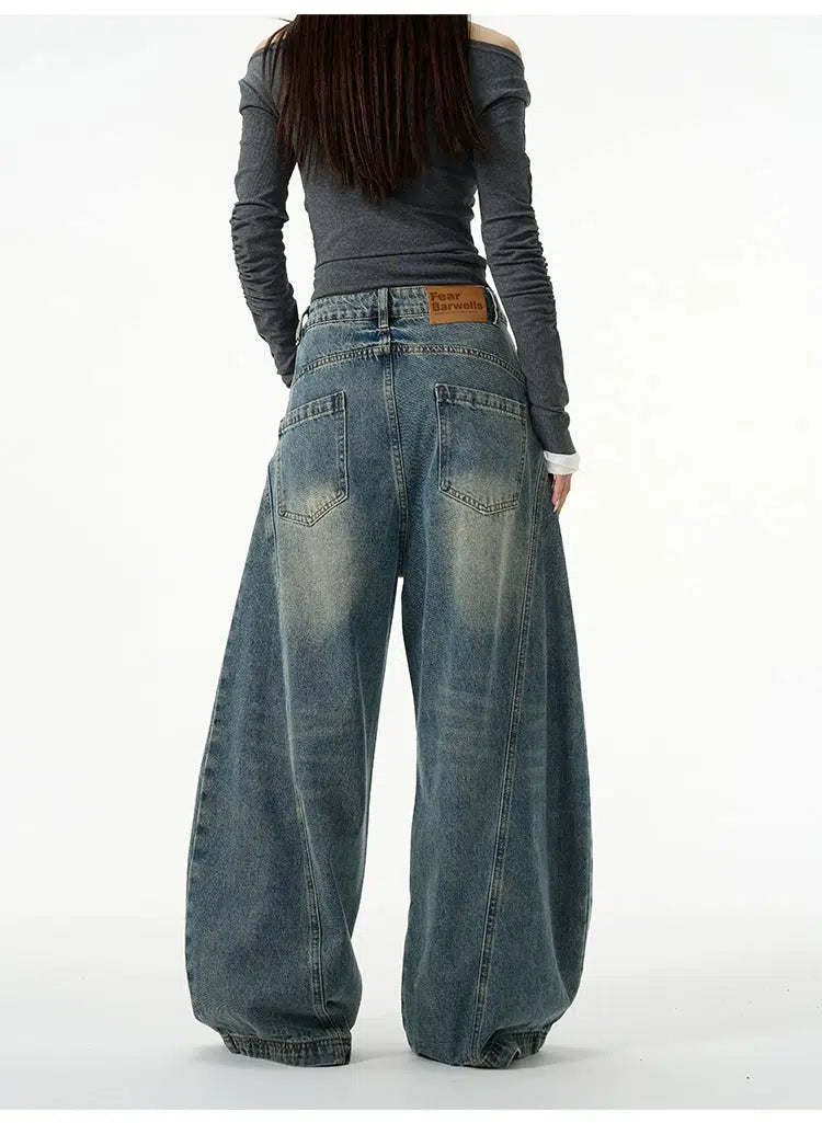 Retro Wide-Leg Jeans