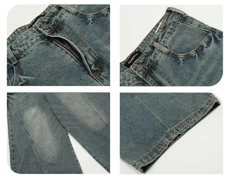 Retro Wide-Leg Jeans