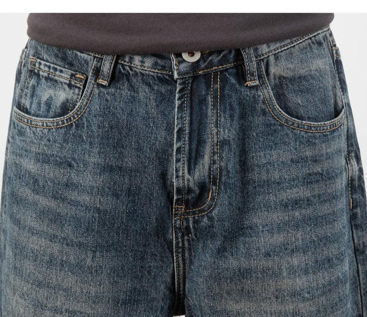 Retro Wide-leg Jeans
