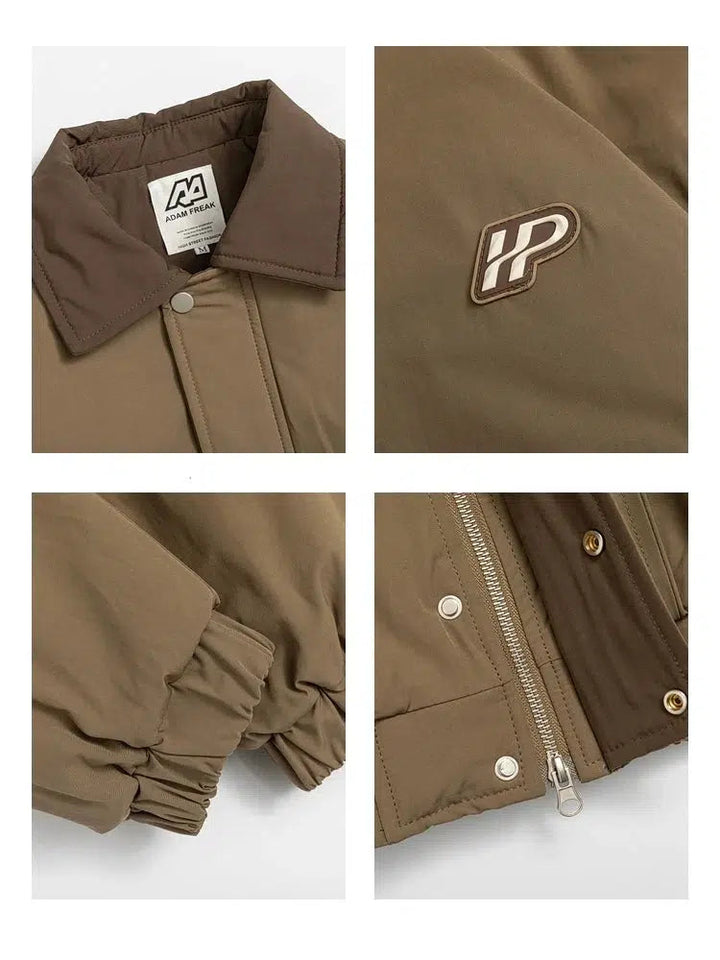 Retro Windproof Lapel Jacket