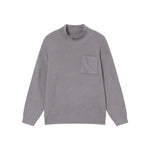 Ribbed Knit Turtleneck Sweater