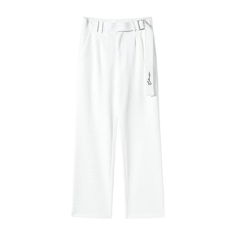 Ribbon Pleated Pants