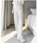 Ribbon Pleated Pants