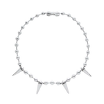 Rivet Ball Necklace Choker