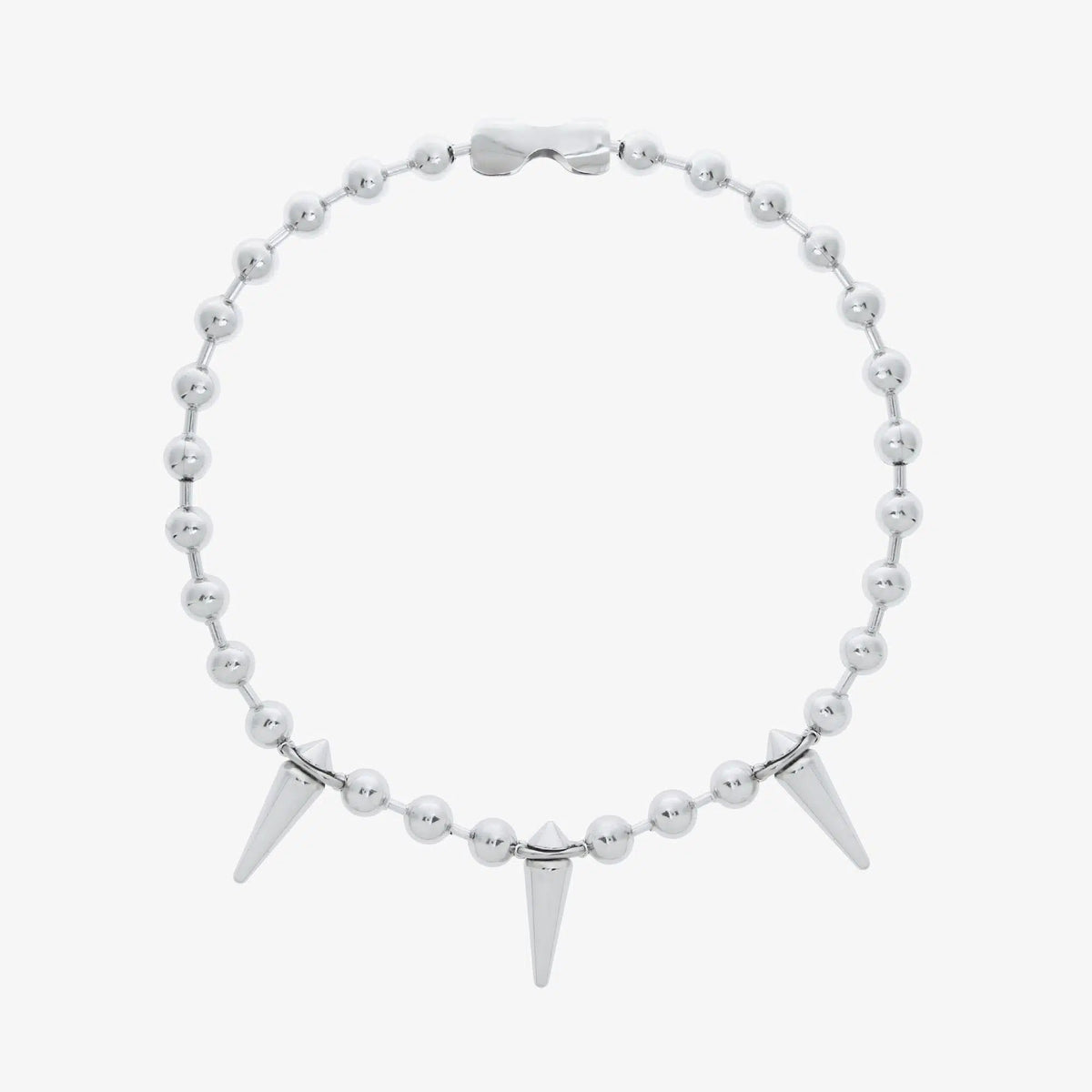 Rivet Ball Necklace Choker