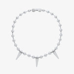 Rivet Ball Necklace Choker