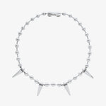 Rivet Ball Necklace Choker