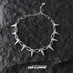 Rivet Bullet Chain Necklace