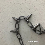 Rivet Bullet Chain Necklace
