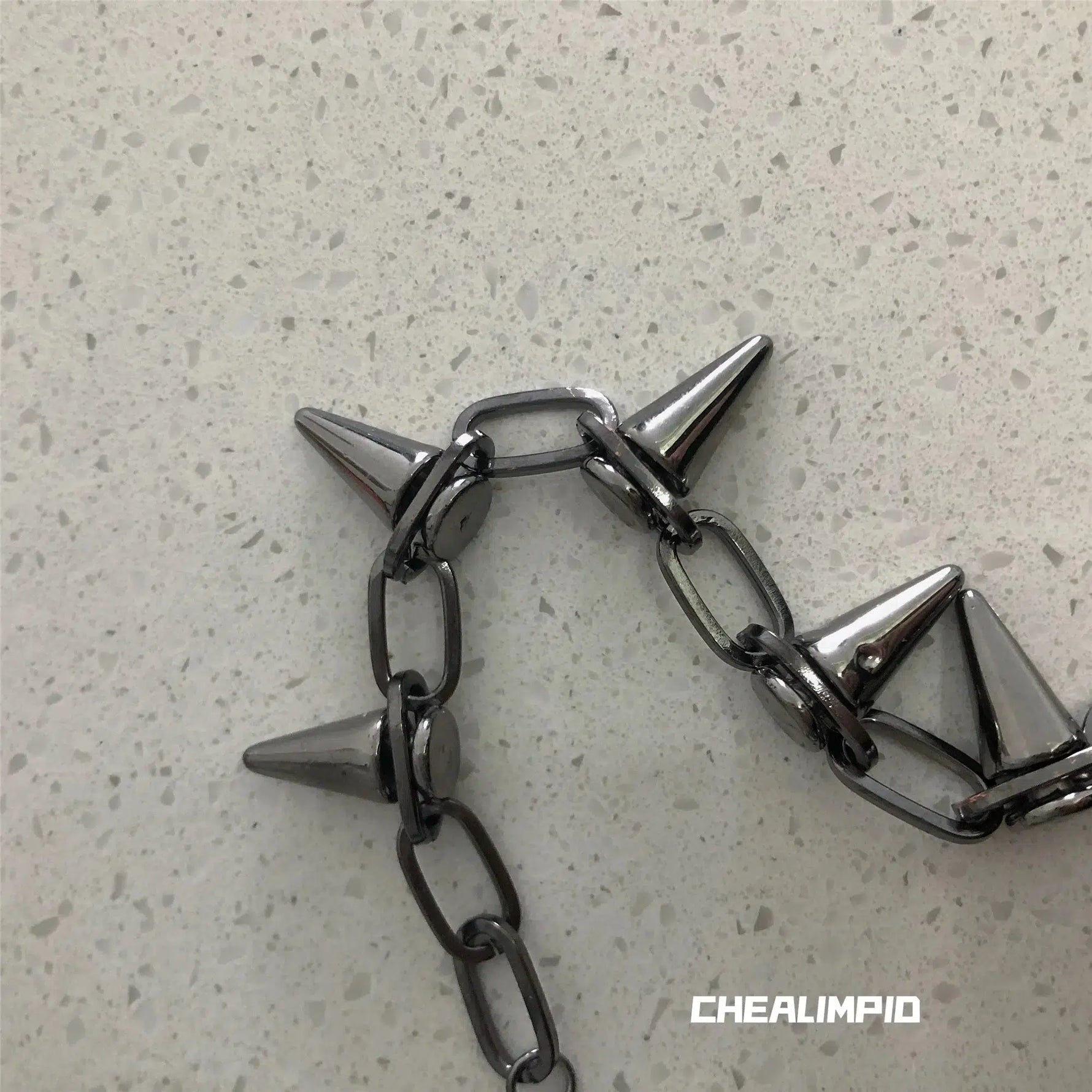 Rivet Bullet Chain Necklace