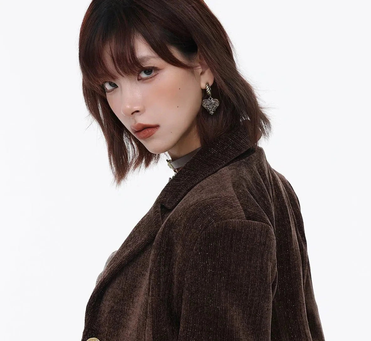 Rose Pendant Earrings