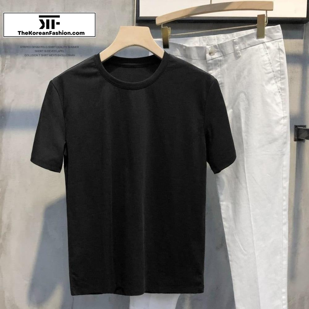 Round Neck Basic T-Shirt