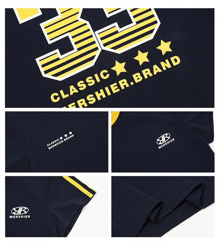 Round Neck Contrast T-shirt