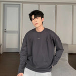 Round Neck Cotton Sweatshirt
