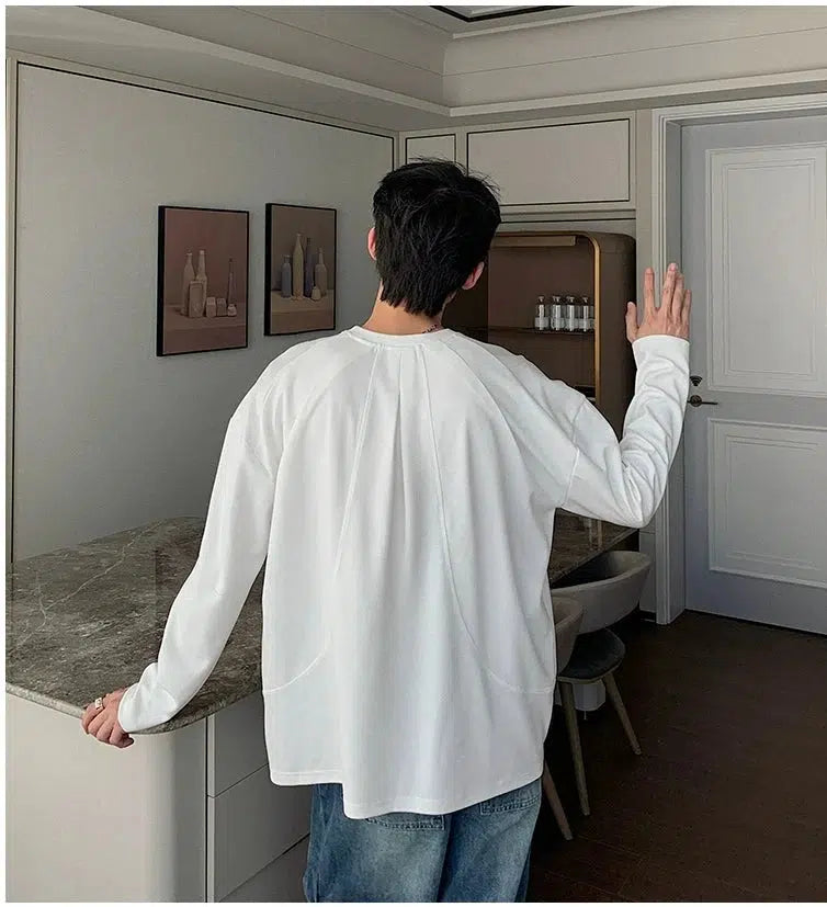 Round Neck Cotton Sweatshirt