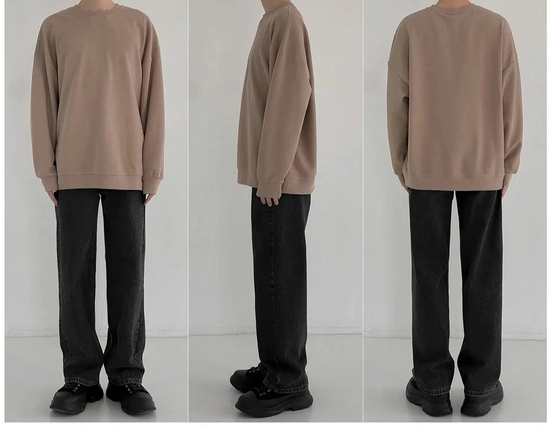 Round Neck Crew Neck Sweater