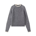 Round Neck Knit Sweater