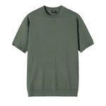 Round Neck Knitted T-shirt