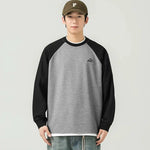 Round Neck Pullover Sweatshirt