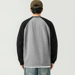 Round Neck Pullover Sweatshirt