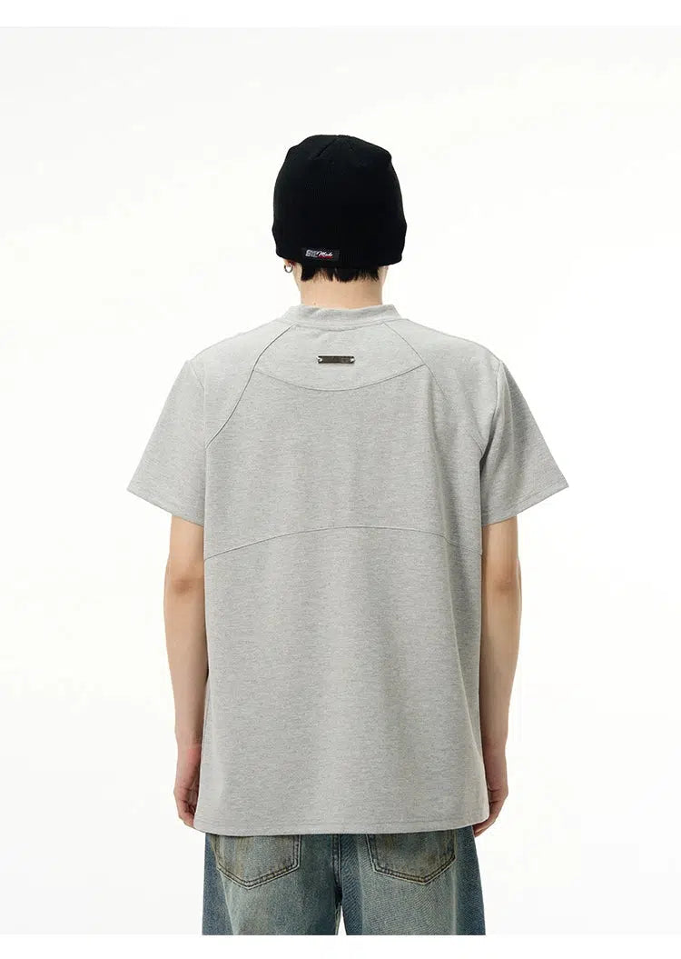 Round Neck Short Sleeve T-shirt