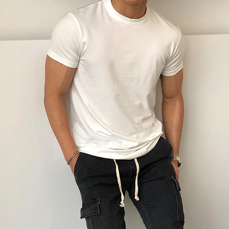 Round Neck Slim Fit T-shirt