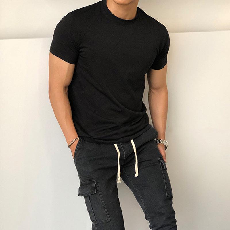 Round Neck Slim Fit T-shirt