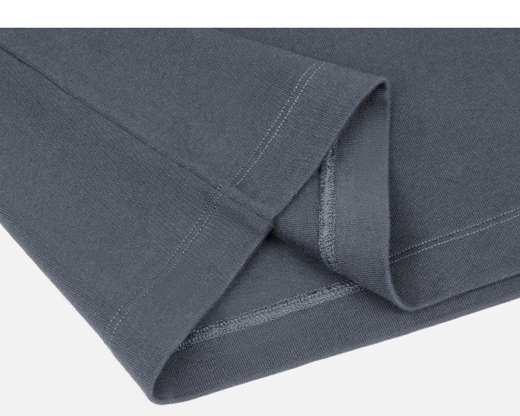 Round Neck Solid Color T-shirt