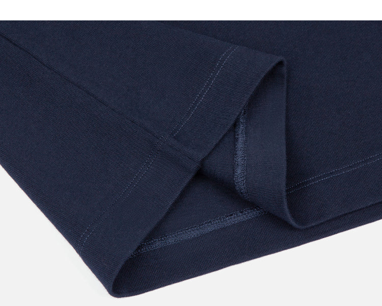 Round Neck Solid Color T-shirt