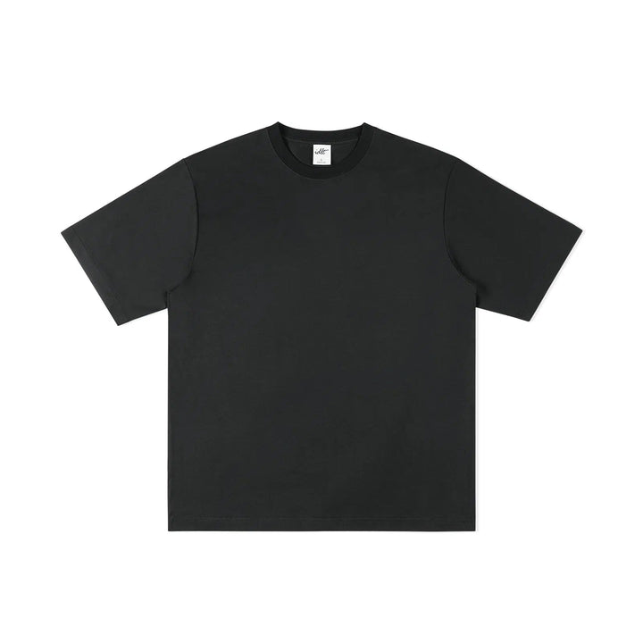 Round Neck Solid Color T-shirt