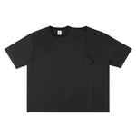 Round Neck Solid Color T-shirt