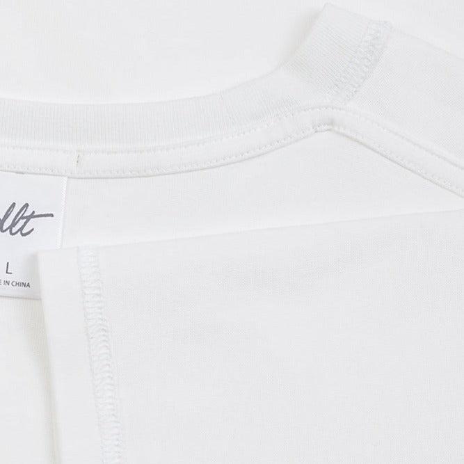 Round Neck Solid Color T-shirt