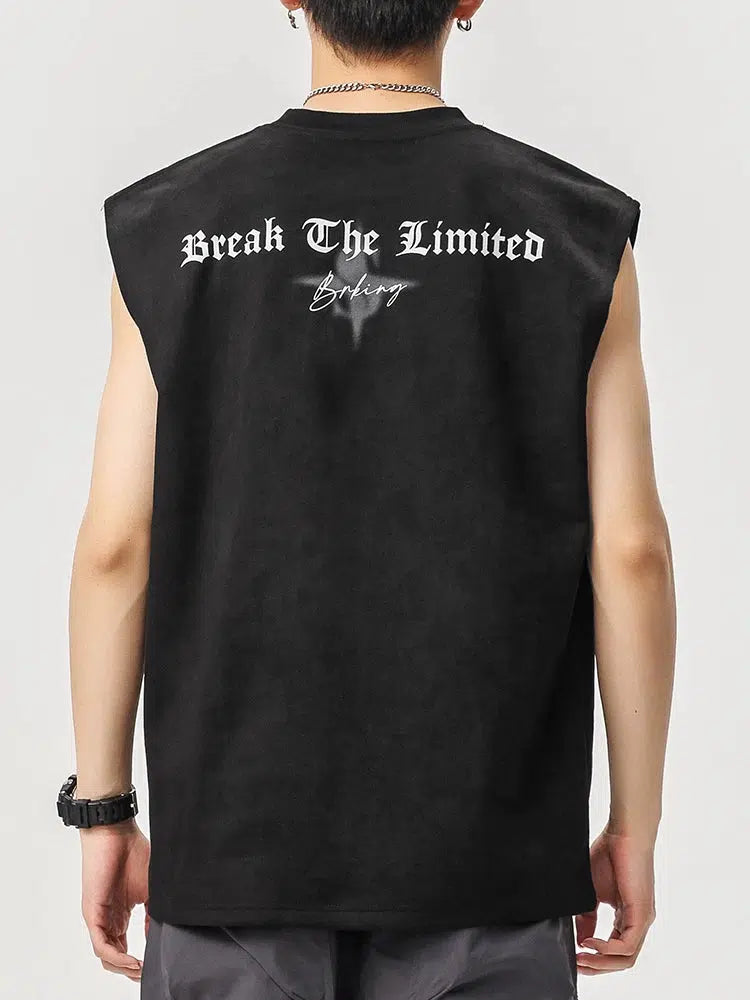 Round Neck Sports Tank Top