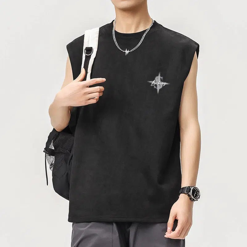 Round Neck Sports Tank Top