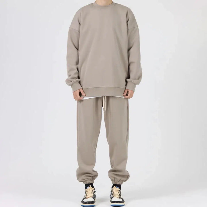 Round Neck Sweatshirt Plus Velvet