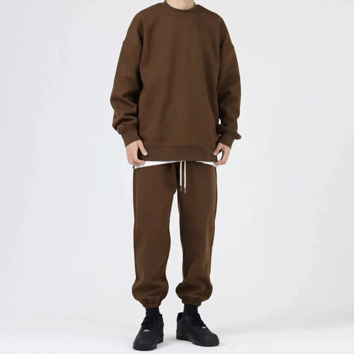 Round Neck Sweatshirt Plus Velvet