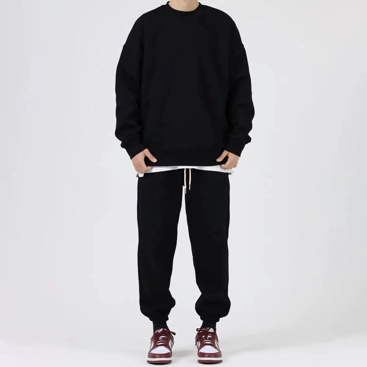 Round Neck Sweatshirt Plus Velvet