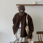 Round Neck Versatile Knitwear Cardigan