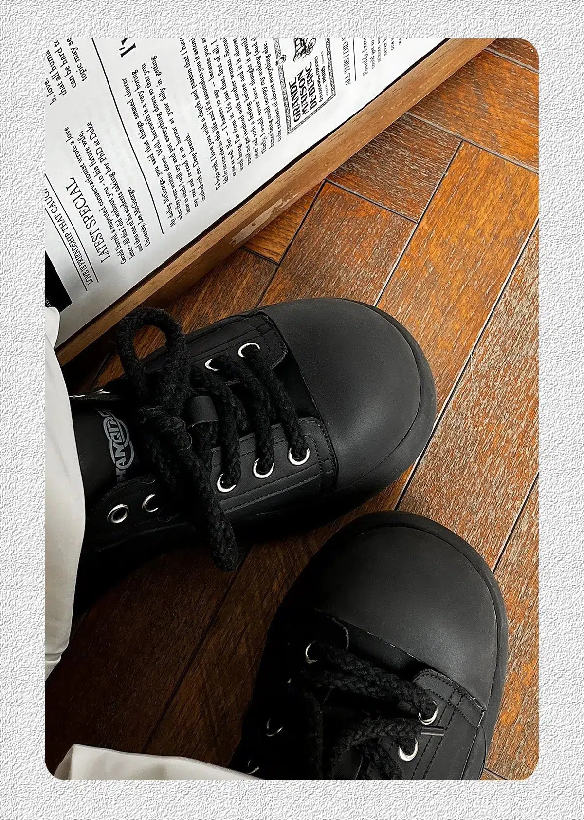 Round Toe Casual Shoes